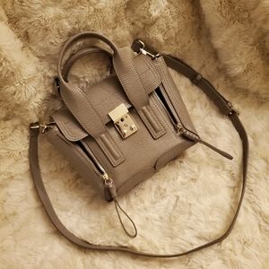 Mini Nano crossbody Pashli vegan leather lim Bag